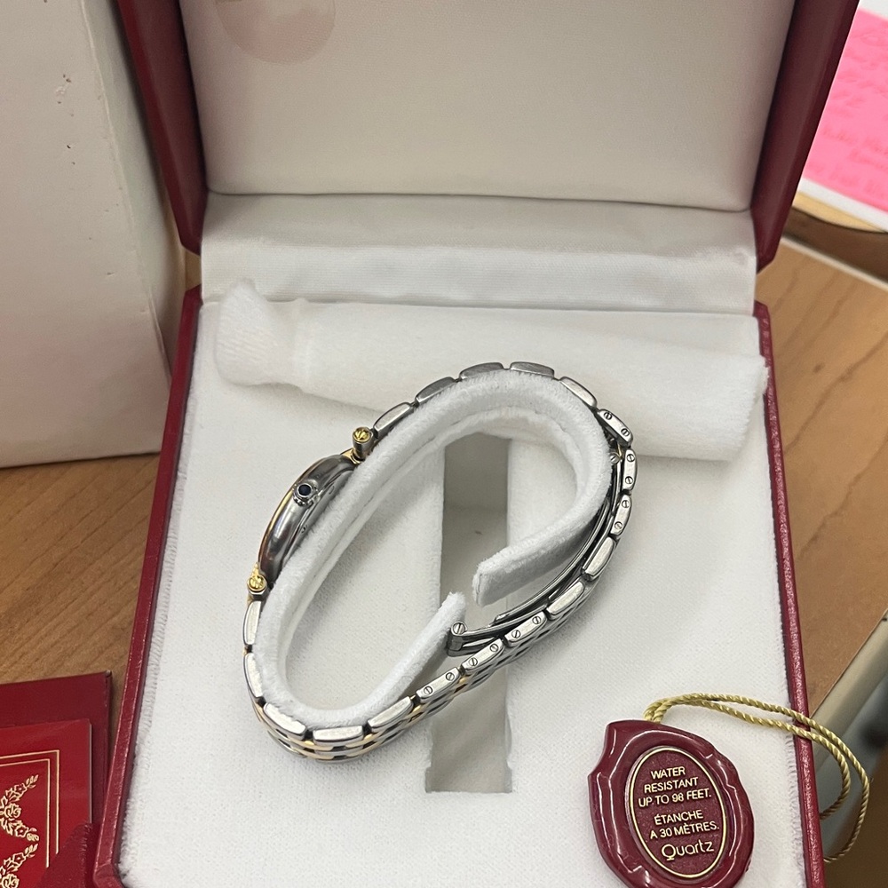 Cartier Gold and Silver Women's Watch - Picture 7 of 7